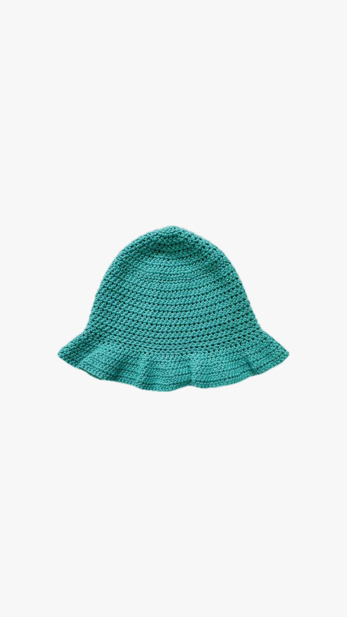 Turquoise Ruffle Bob