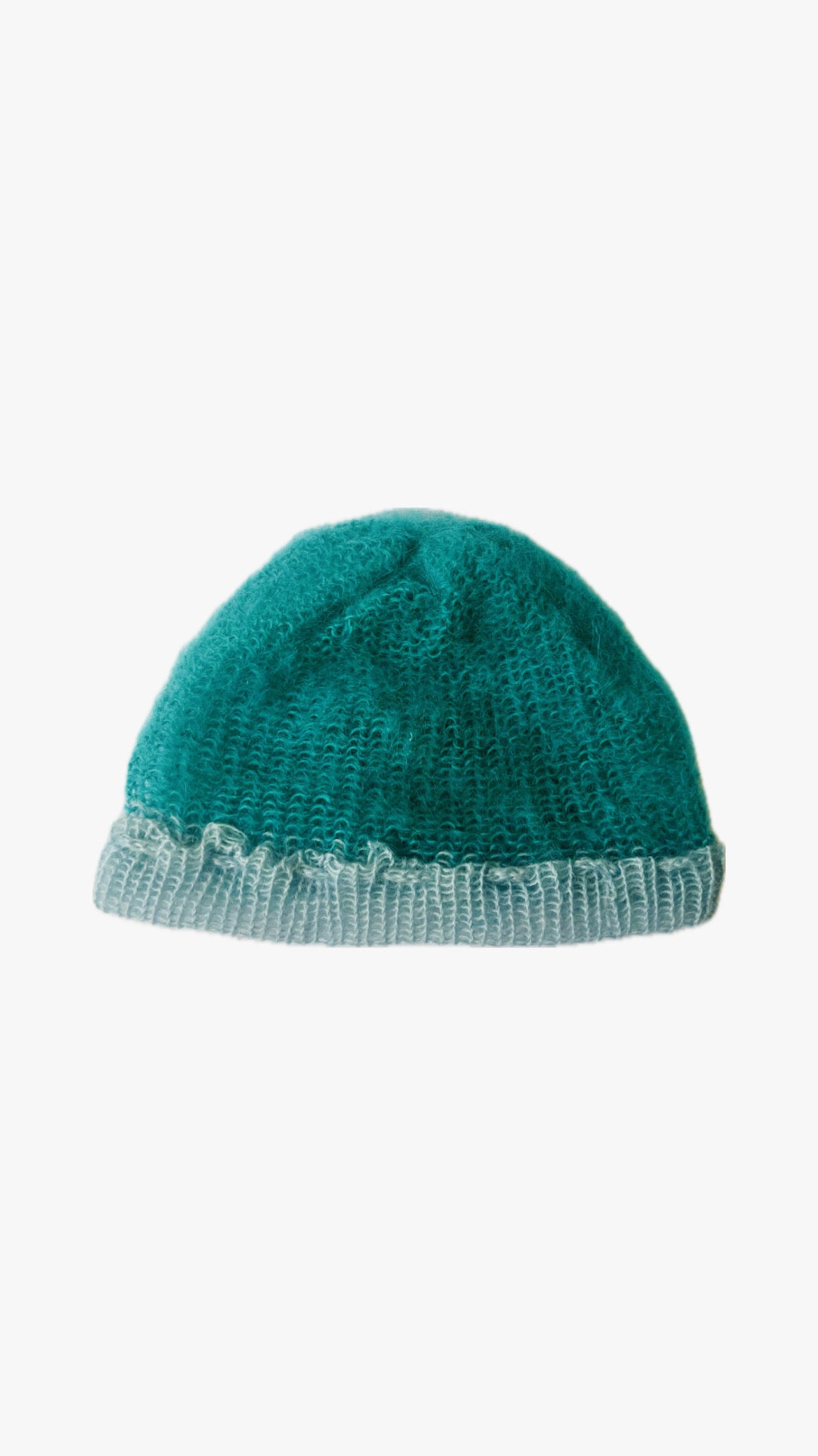 Blue Fluffy Beanie