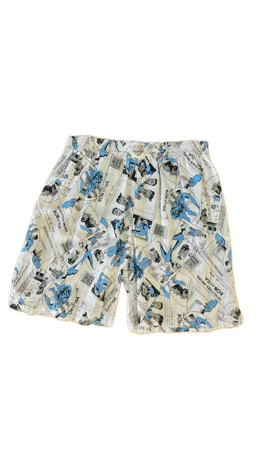 Blue BD shorts
