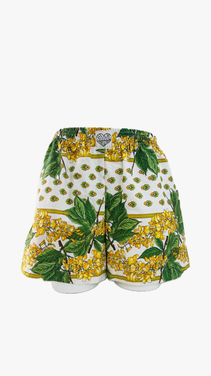 Yellow Provence Shorts