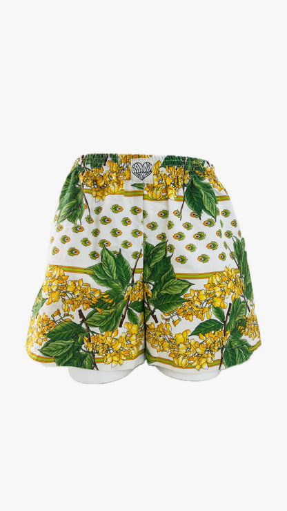 Yellow Provence Shorts