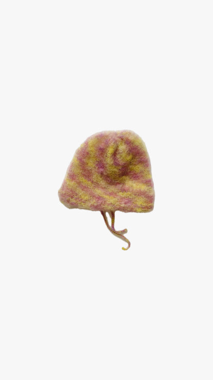 Bonnet Fluffy Multicolore